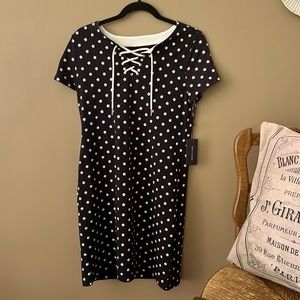 Festive, Navy Blue Tommy Hilfiger Casual Dress